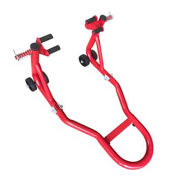 Motorcycle Stand Front Swingarm Lift Head Front Forklift Auto Bike Shop Red