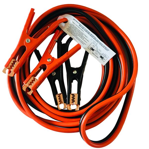16 FT 6 Gauge Battery Jumper Heavy Duty Power Booster Cable Emergency Car Truck 300 AMP (Ban Amazon platform sales)