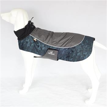 Pet Keep Warm Winter Jacket Dog Clothes for Traveling Hiking Camping-（blue，size M）