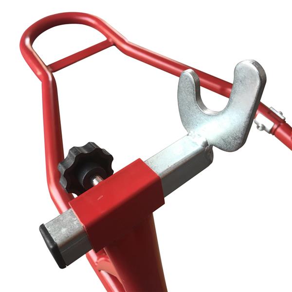 Motorcycle Bike Stand Rear Forklift Spoolift Paddock Swingarm Lift Auto Red