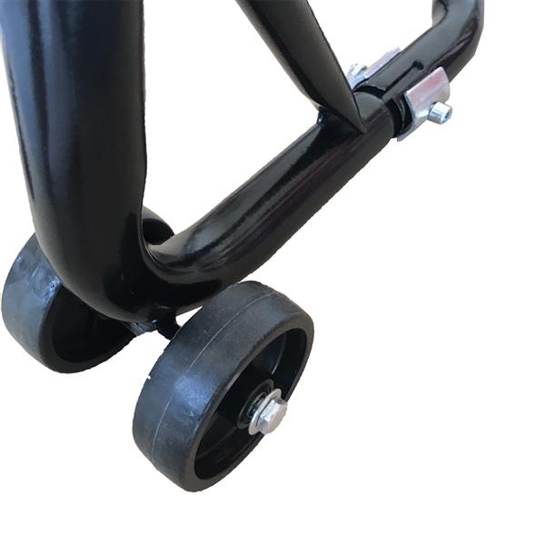 Motorcycle Stand Front Swingarm Lift Head Front Forklift Auto Bike Shop Black