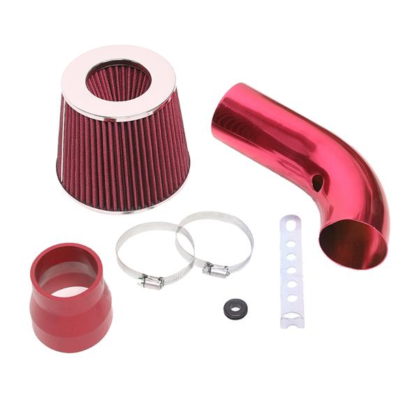 3" Universal Air Filter Kit Red