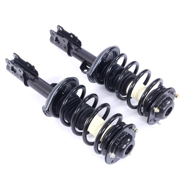 2 Pcs Iron Shock Absorber 2-172199-172200 JB Black