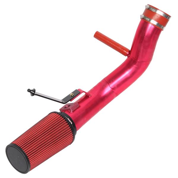 Intake Pipe With Air Filter for Ford 2003-2007 F-250 F-350 Excursion 6.0L Full Red