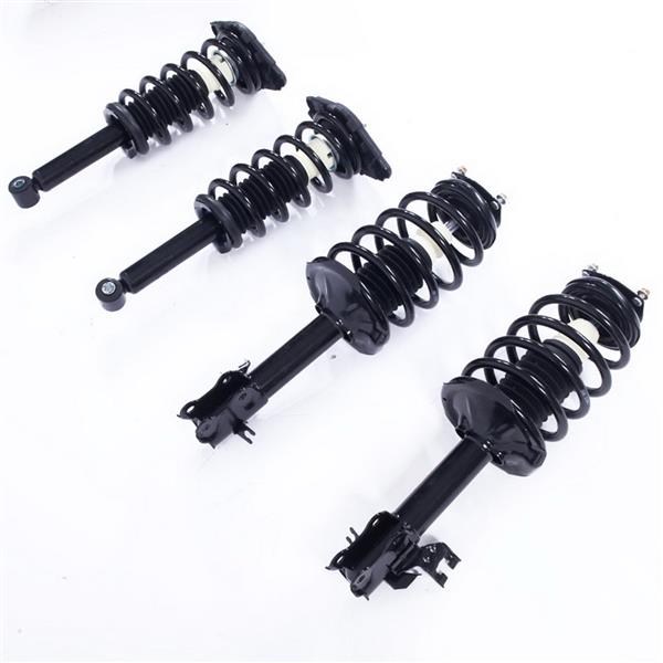 2 Pcs Iron Shock Absorber 13-172105-172106 JB Black