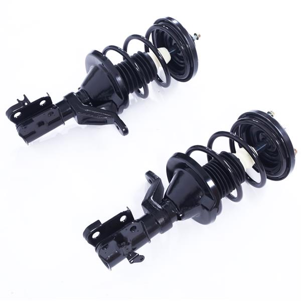 2 Pcs Iron Shock Absorber 37-172185-172186 JB Black