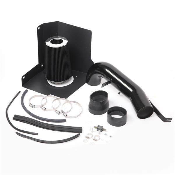 3.5" Air Intake Kit For Gmc/Chevrolet Silverado 2007-2008 Sierra 4.8L/5.3L/6.0L/6.2L V8 All Black