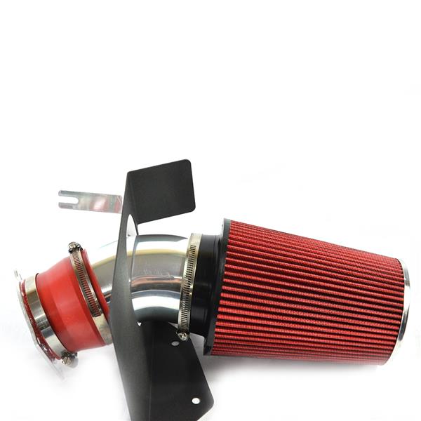 4" Intake Pipe with Air Filter for Ford F150/Expedition 1997-2003 V8 4.6/5.4L Red