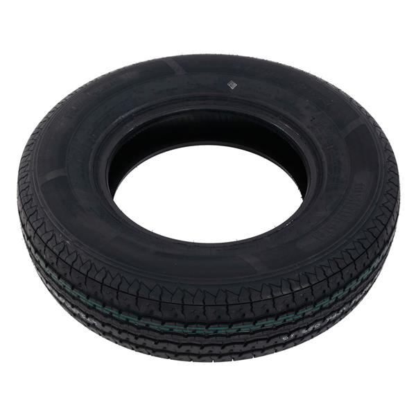 2pcs STR II ST225-75R-15-10 Spare Replacement Rubber Tires Black