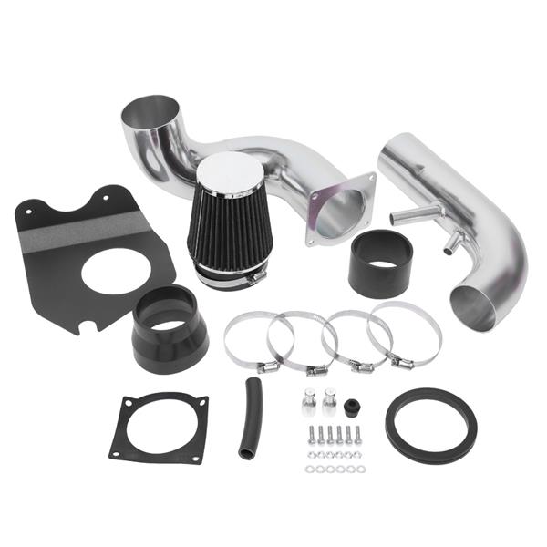 The 3.5" Intake Kit Is Available In The Ford Mustang 1996-2004 V8 4.6l Black