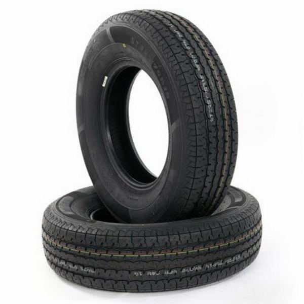 Two ST225/75R15 Oshion PSI:65 8 Ply D Load/ L Speed Radial Trailer Tires