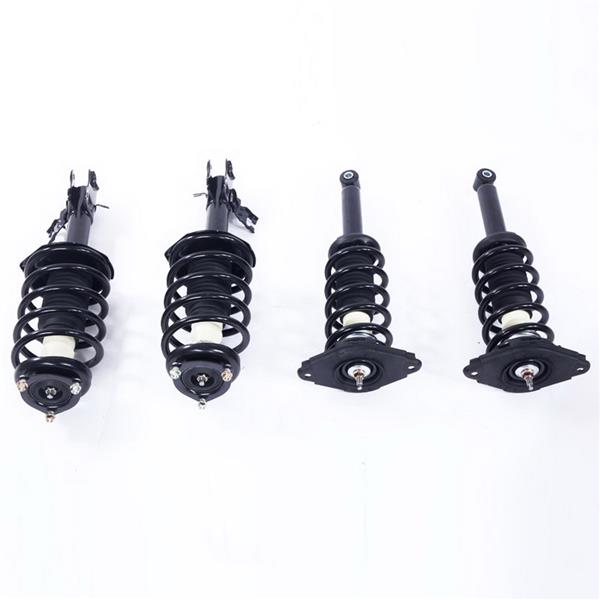 2 Pcs Iron Shock Absorber 13-172105-172106 JB Black