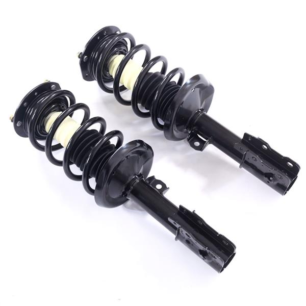 2 Pcs Iron Shock Absorber 2-172199-172200 JB Black