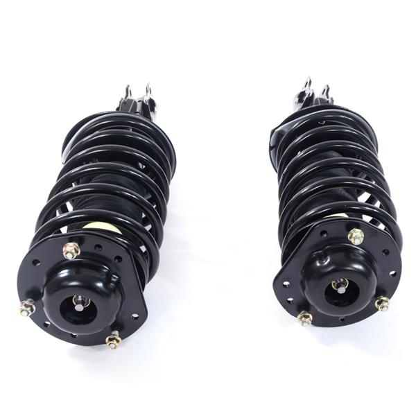 2 Pcs Iron Shock Absorber 3-172179R-172179L JB Black