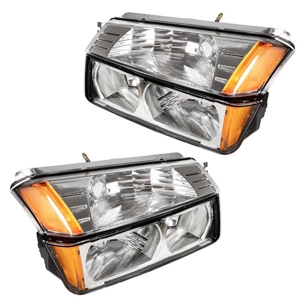 Fit Avalanche 1500 & 2500 2x Headlights Direct Replacement Factory OE Halogen