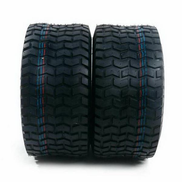 [Set of 2]Max load:680Lbs Garden TURF TIRES Tubeless 16x7.50-8 4PR millionparts