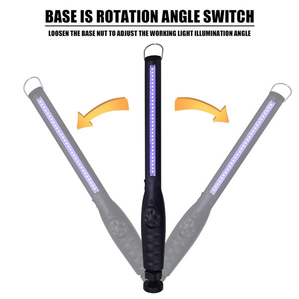 5W 30灯 手动调节 紫外线 便携家用除螨 USB充电手持移动室内紫光 消毒杀菌灯  ZC001312-4