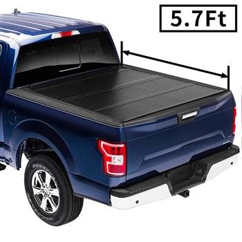 Flip Hard Folding Truck Bed Tonneau Cover Fits 2019+ DodgeRam 5\\'7\\"
