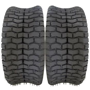 16 x 6.50-8 4 Ply Turf Lawn Mower Tires PAIR 16 x 6.5-8