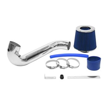 2.5\\" Intake Pipe With Air Filter for Honda Civic 2001-2005 1.7L AT/MT Racing Blue