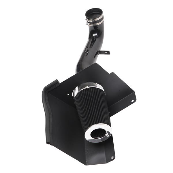 3.5" Air Intake Kit For Gmc/Chevrolet Silverado 2007-2008 Sierra 4.8L/5.3L/6.0L/6.2L V8 All Black