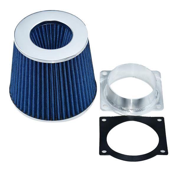 Air Flow Sensor Intake Adapter   Blue Filter For Ford Ranger 1992-2002 2.0L / 3.0L / 4.6L