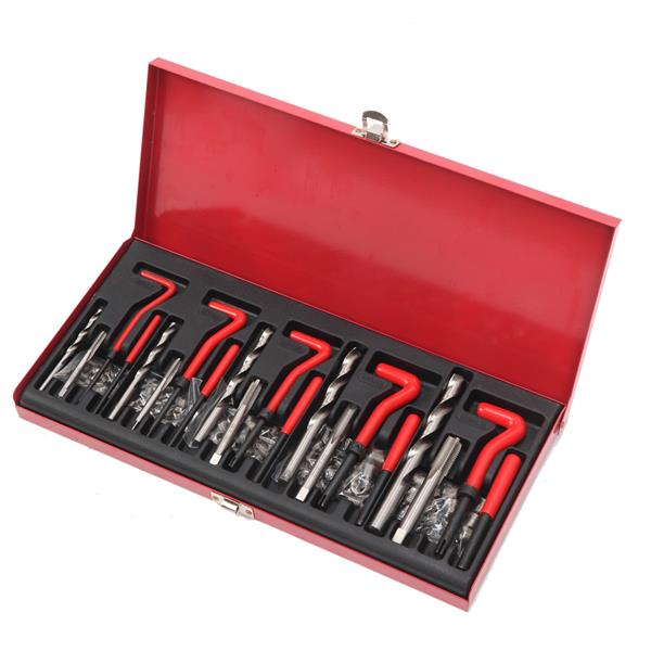 131pcs Thread Repair Set Red