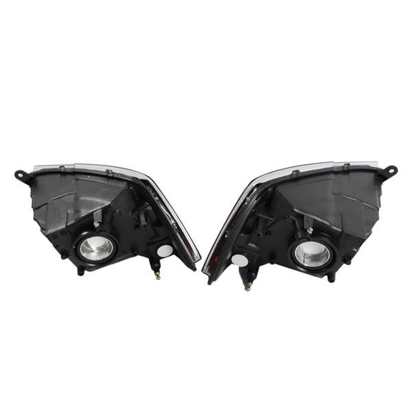 2pcs Front Left Right Car Headlights for Dodge Ram 1500 2009-2017/Dodge Ram 2500 3500 2010-2017 Blac