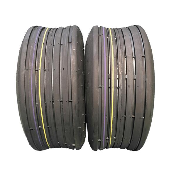 Set of 2 13x5.00-6 Rib Tires 4 ply Lawn Mower Garden Tractor 13-5.00-6 13x500x6