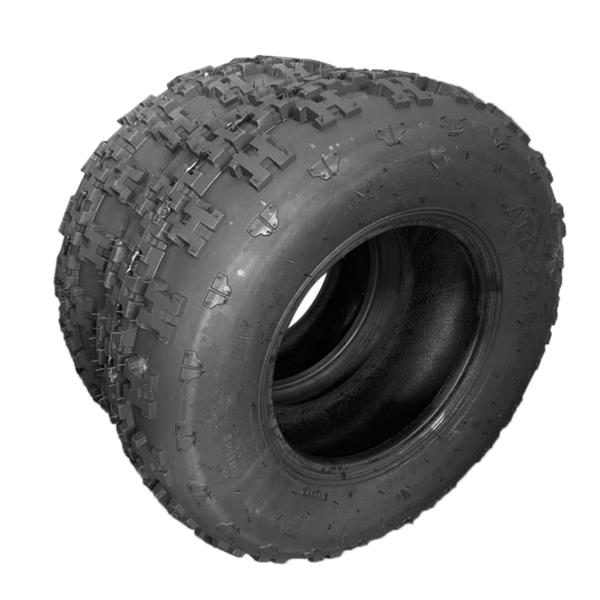 2 for Honda TRX400X 300X black Front 21-7-10 ATV tires Tubeless 4ply Rubber