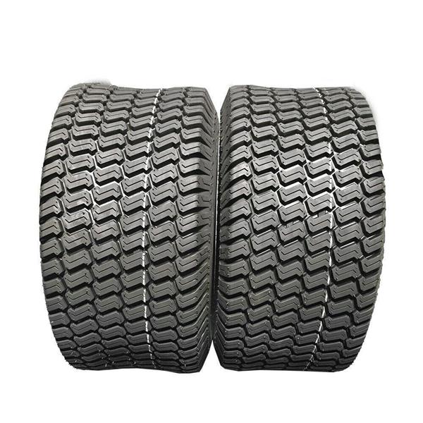 Pair of 16x6.50-8 2PR P332 Riding Lawn Mower Turf Tires Tubeless 615Lbs