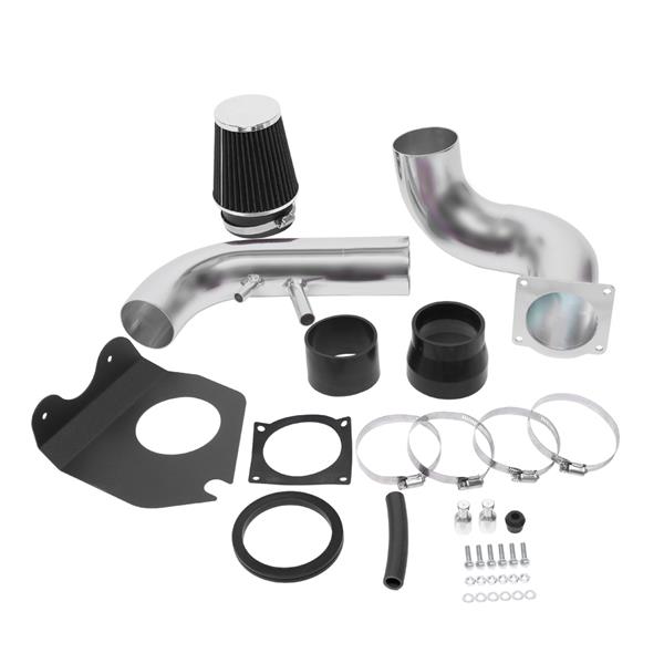 The 3.5" Intake Kit Is Available In The Ford Mustang 1996-2004 V8 4.6l Black