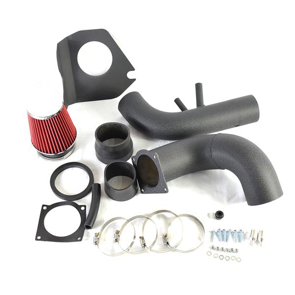 Intake Pipe with Air Filter for 1996-2004 Ford Mustang GT 4.6L V8 Model Only Black & Red