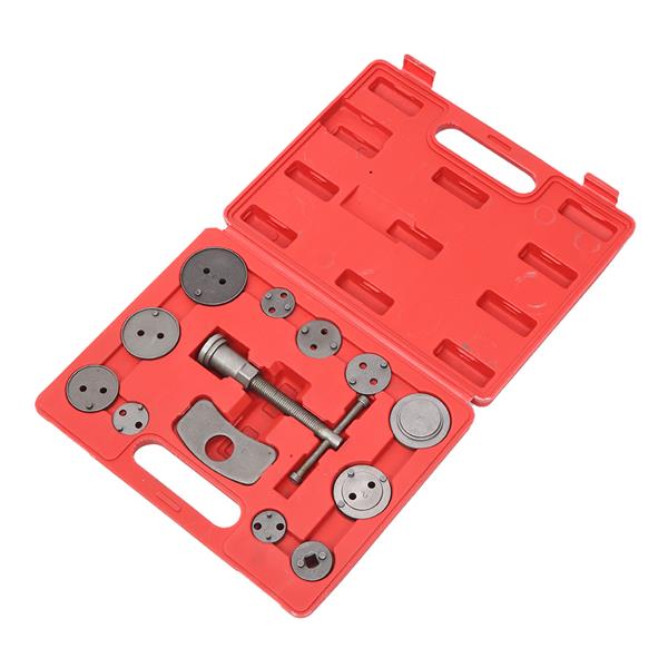 13Pcs Universal Disc Brake Caliper Wind Back Tool Kit Gray