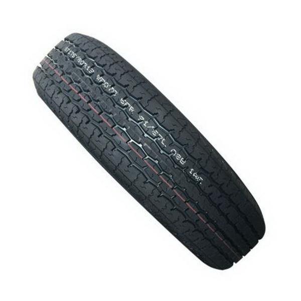 Rim Width:5" 1pcs Trailer Tire ST175/80R13 Load Range:C WR078 Tread Depth:6.5mm