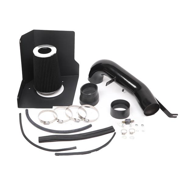 3.5" Air Intake Kit For Gmc/Chevrolet Silverado 2007-2008 Sierra 4.8L/5.3L/6.0L/6.2L V8 All Black