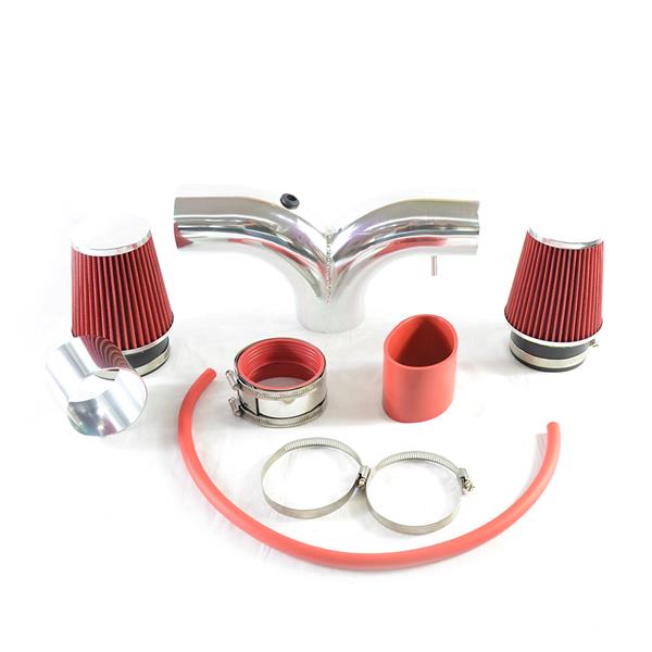 Intake Pipe with Air Filter for Dodge Ram 1500 2003-2008 V8 5.7L Red