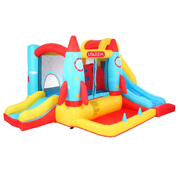 BH-113 Rocket Inflatable Castle 420D Oxford Cloth 840D Oxford Cloth Jump Surface