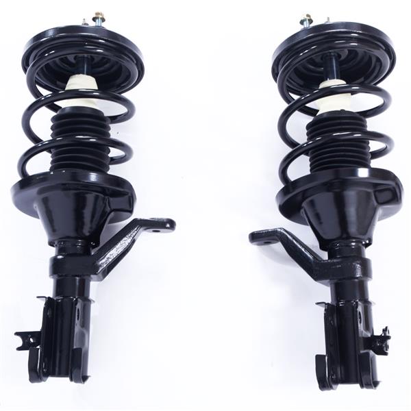 2 Pcs Iron Shock Absorber 37-172185-172186 JB Black