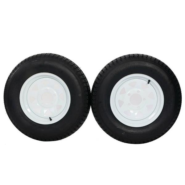 2 x Tires 175/80D13 Wheel Diameter: 13" / 33cm LRC Ply Rating: 6 Trailer Tire