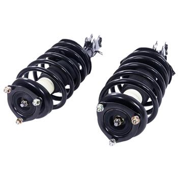 2 Pcs Iron Shock Absorber 13-172105-172106 JB Black