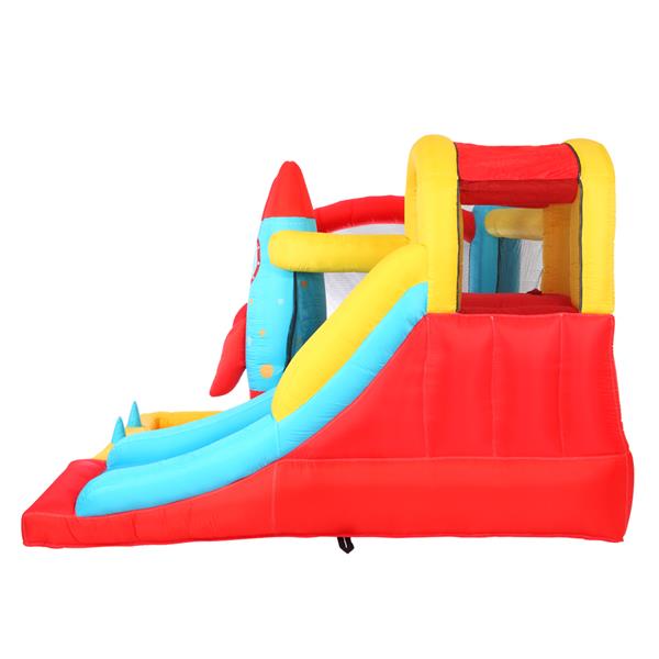 BH-113 Rocket Inflatable Castle 420D Oxford Cloth 840D Oxford Cloth Jump Surface