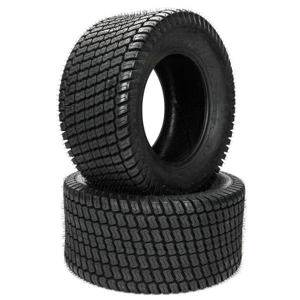 Two * 13X6.50-6 Turf Tires Lawn Tractor 4PR P332 Rim width:5.0in(127mm)