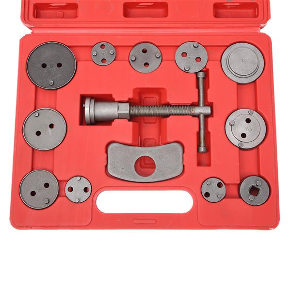 13Pcs Universal Disc Brake Caliper Wind Back Tool Kit Gray