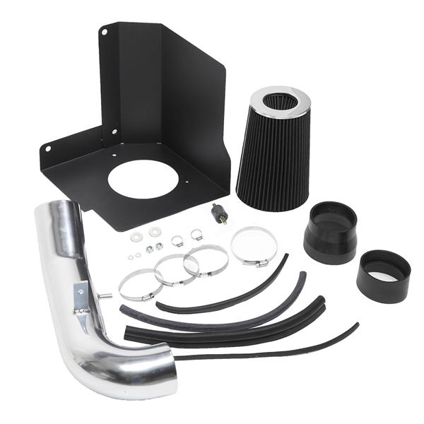 3.5" Air Intake Kit For Gmc/Chevrolet Silverado 2007-2008 Sierra 4.8L/5.3L/6.0L/6.2L V8 Black