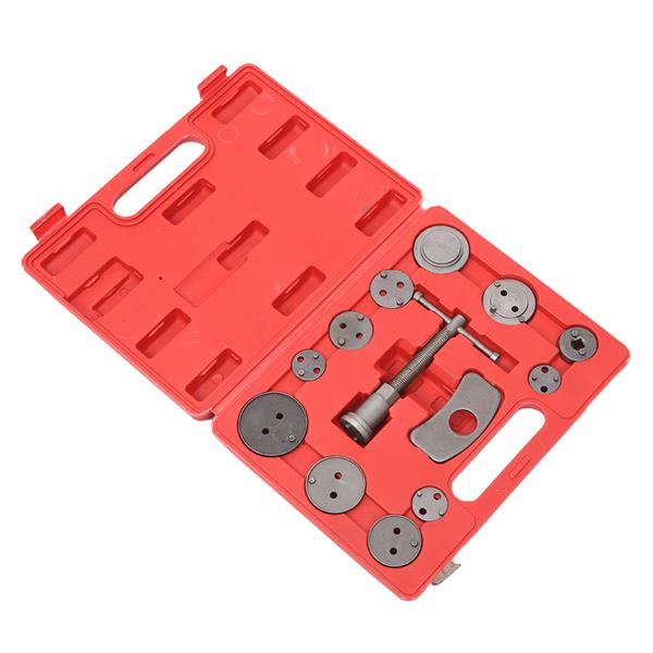 13Pcs Universal Disc Brake Caliper Wind Back Tool Kit Gray