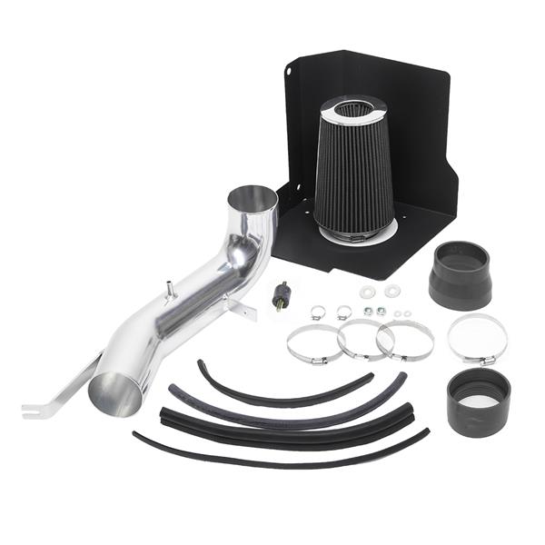 3.5" Air Intake Kit For Gmc/Chevrolet Silverado 2007-2008 Sierra 4.8L/5.3L/6.0L/6.2L V8 Black