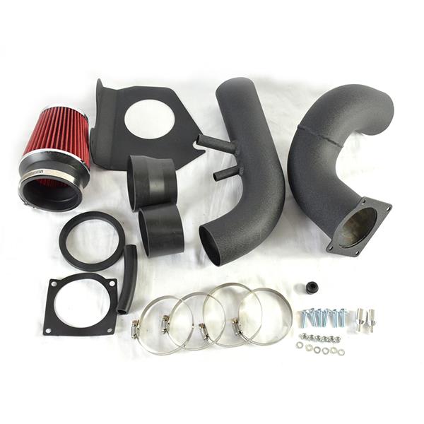 Intake Pipe with Air Filter for 1996-2004 Ford Mustang GT 4.6L V8 Model Only Black & Red