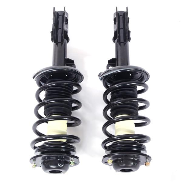 2 Pcs Iron Shock Absorber 2-172199-172200 JB Black