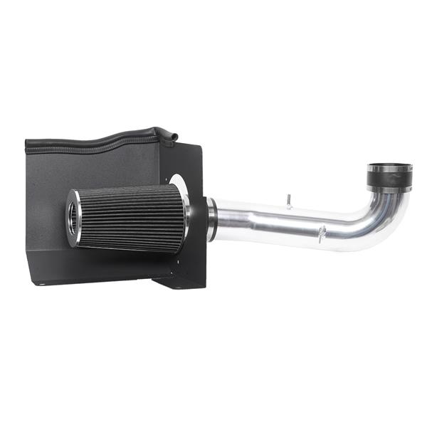 3.5" Air Intake Kit For Gmc/Chevrolet Silverado 2007-2008 Sierra 4.8L/5.3L/6.0L/6.2L V8 Black